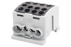 ZACISK HLK 125A-4 (1X35/3X25) CZARNY