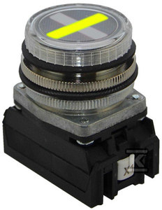 WSK.POŁOŻ.NEF30WP 24V-230V ŻÓŁTY