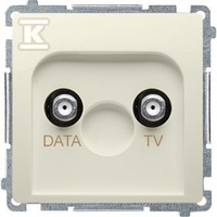 BMAD1.01/12 GNIAZDO BASIC BEŻ