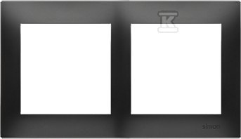RAM.2-KR.GIPS /IP44 CZARNY SIMON54