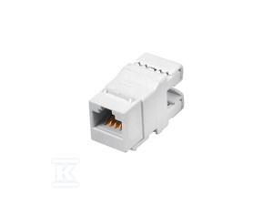 GNIAZDO KEYSTONE RJ45 UTP KAT. 6