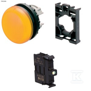 LAMP.SYGNAL.PŁASKA ŻÓŁTA 24V