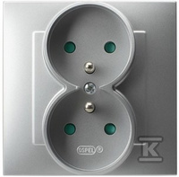 GN.2-KR.Z/U PRZ.KOMPLETNE SREBRO SZAFIR