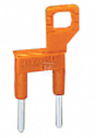 MOSTEK, 2-TOROWY, Z IZOLACJĄ.POMARAŃCZ