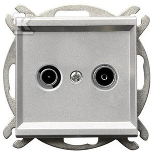 GN.RTV PRZE.ZAP 16DB SREBRO MAT SONATA