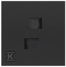 10020111-238 PANEL SIMON100 CZARNY MAT