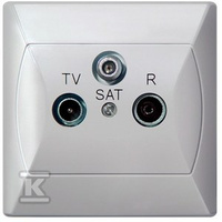 GN.RTV-SAT KONCOWE AKCENT BIAŁY