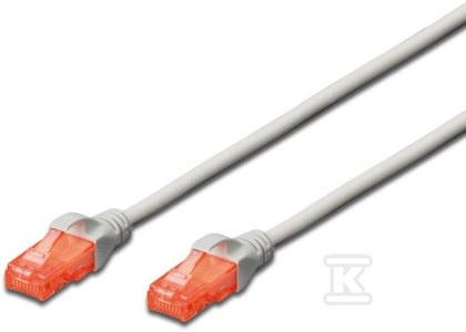 PATCH CORD RJ45/RJ45 U/UTP KAT.6 0,5M