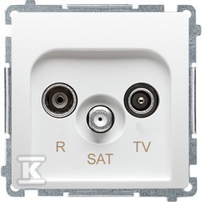 GN.RTV-SAT BIAŁE BMZAR-SAT1.3/1.01/11