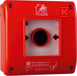 ROP-N/T,1NO+1NC,Z LED 230V I MŁOTECZKIE