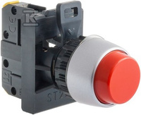 PRZYCISK WYSTAJĄCY CZERWONY 1 NC