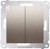 PRZ.PODW.+RAM.IP20/44 ZŁOTY MAT SIMON54