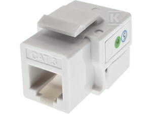 MODUŁ KEYSTONE UTP KAT.3 RJ11 (6P4C)