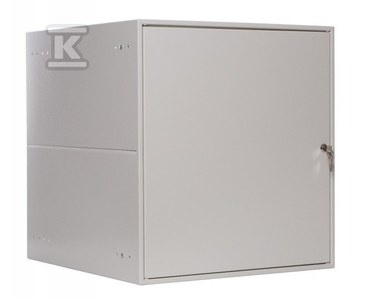 SZAFA 19" 9UX555X400,DRZ.PEŁNE,SZARA