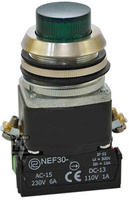 PRZYC.NEF30-WLD XY/24V-230V ZIELONY