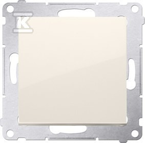 PRZYCISK POJ.B/PIKT.16AX KREM.SIMON54