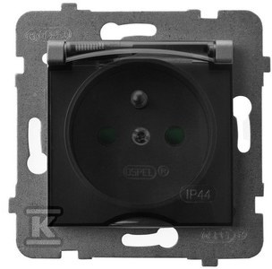 GN.1-KR.Z/U IP44 PRZE.TRA.SZARY MAT ARIA