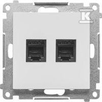 GN.2-KR.TELEF. RJ12 J.SZARY MAT SIMON55