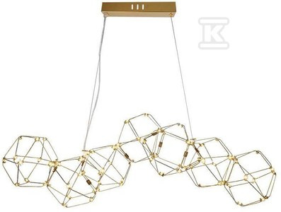 OP.ZWIE.V-TAC 28W LED ZŁOTA VT-7918