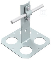 U.PRZYK.MET.PODS.Z OTWO.BLASZ.H=15CM OC