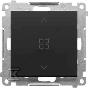 STER.ROL.LOK.TEZ1L.01 CZARNY MAT SIMON55