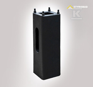 FUND.B-60+EL.MONTAŻ+ABIZOL-ROSA 250X250