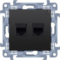 GN.2-KR.TELEF.RJ11 CZARNY SIMON10