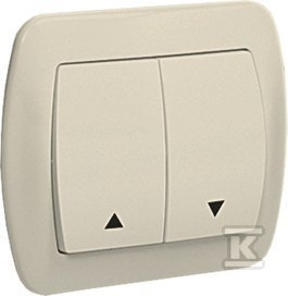 AZ1/12 PRZYC.ŻALUZJOWY Z RAMKĄ KREM.