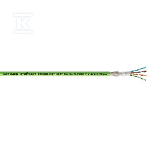 ETHERLINE CAT. 5E FL9YBC11Y 4X2X0,22SN