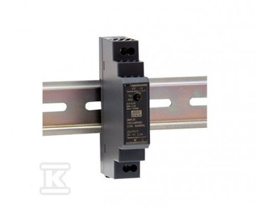 ZASILACZ NA SZYNĘ DIN 15,2W 24VDC