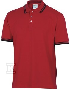 POLO-100% BAWEŁ.210 G/M2 CZERW.ROZ.S