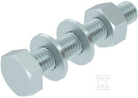 SKS 10X60 F ŚRUBA Z ŁBEM SZEŚCIOKĄTN