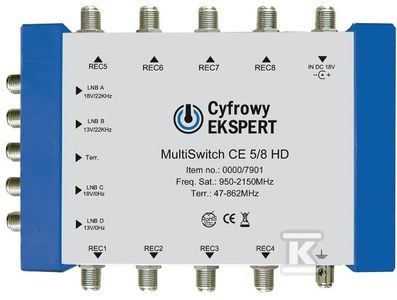 MULTISWITCH CE 5/8 HD