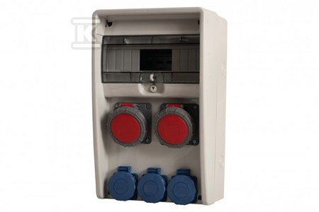 ROZ.ULISSE 12M 2X16/5 3X230V  IP65