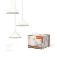 OPR.DEK. LOTUS LEAF PEND 3XE14 WH