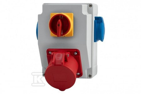 ROZ.RS-KOMBI 16/5 2X230V L/P(16A-Z)