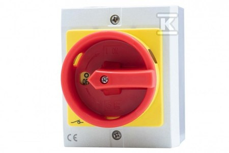 WYŁĄCZ.WS-20 0/1 20A 3P IP65 W OBUDOWI