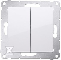 ŁĄCZ.ŚW.IP44+RAM.GIPS/IP44 BIAŁA SIM