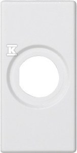 PŁYT.K45/2 Z OTWOREM 14MM BIEL