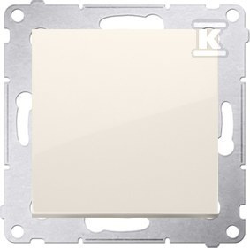 PRZYCISK POJ.B/PIKT.10AX KREM.SIMON54