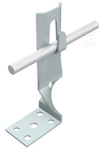 UCHWYT KĄTOWY ZACISK, SKRĘT: H=14CM /O