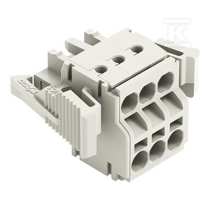 GNIAZDO 2-PRZE.PUSH-IN CA.CLAMP®, 2,5 M