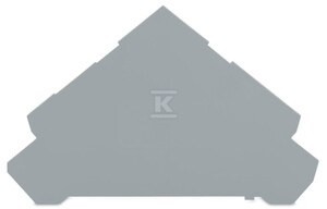 ŚCIANKA KOŃCOWA/WE.GRU.1 MM, DO ZŁĄ.