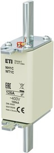 WKŁADKA NH1C GF 125A/400V