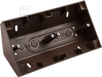 PUSZ.N/T NAROŻNA 2-KR. BRĄZ SIMON54