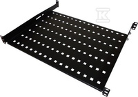 PÓŁKA STAŁA 19" 1U GŁĘB. 550MM, CZA