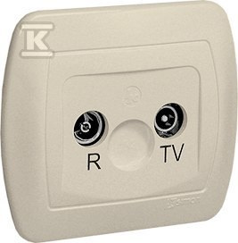 AAK/12 GN.ANT.RTV KOŃC.3,5DB BEŻ.