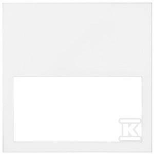 10001610-230 RAMKA SIMON100 BIAŁY MAT