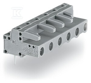 GNIAZDO THT, KON.KĄ.RA.7,5 MM, 6-BIEG.,