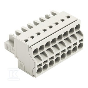 GNIAZDO 2-PRZE.PUSH-IN CA.CLAMP®, 2,5 M